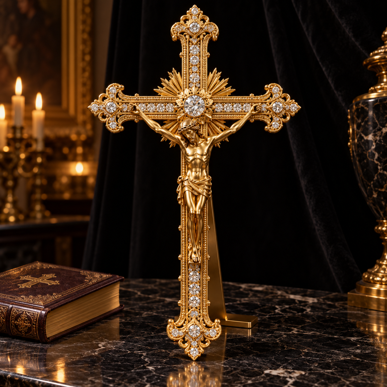 Glory Crucifix product rendering